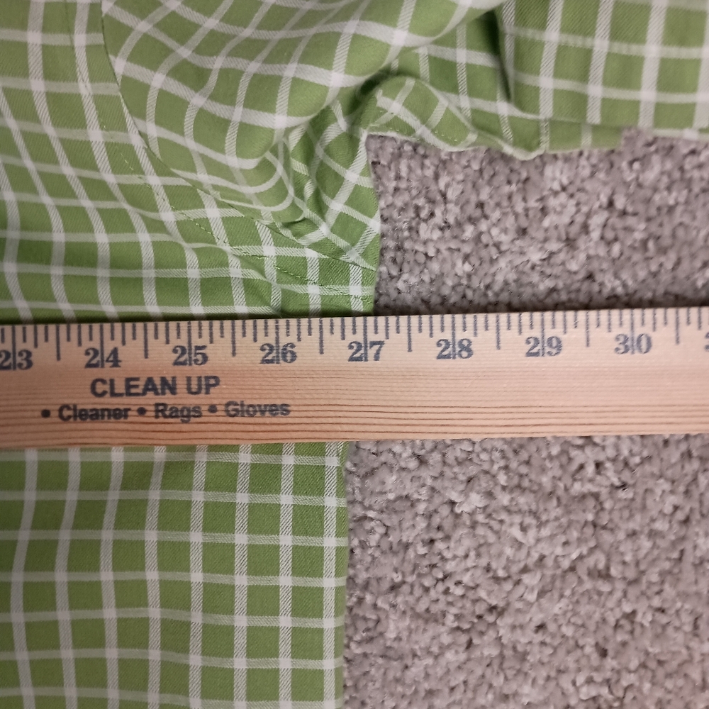 Cutter And Buck XLT Gingham Check Mens Short Sleeve Shirt - Picture 8 of 9